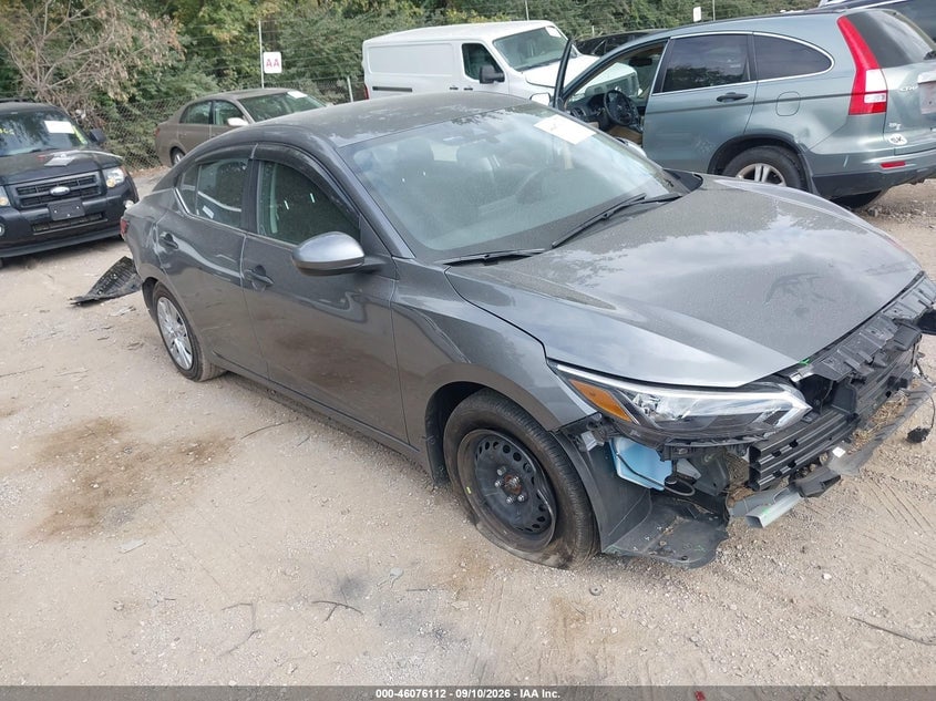 2025 NISSAN SENTRA S | 3N1AB8BVXSY267325 | UPCARS