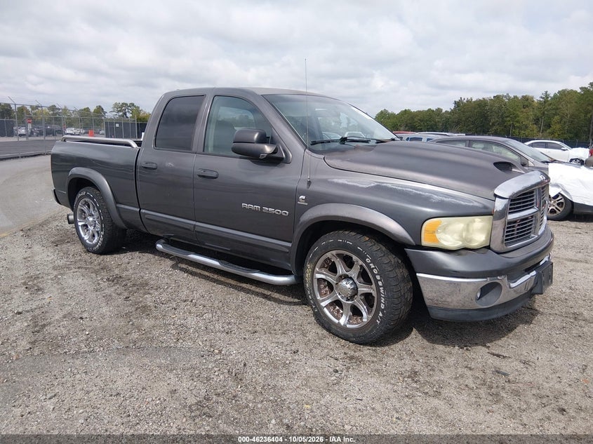 2003 DODGE RAM 2500 SLT/LARAMIE/ST | 3D7KA286X3G767161 | UPCARS