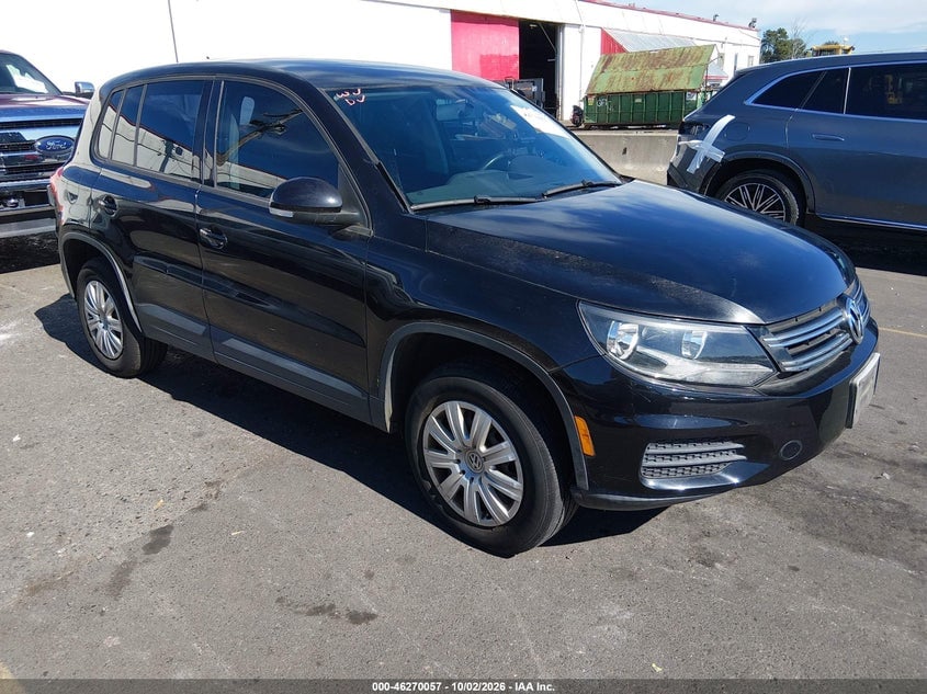 2013 VOLKSWAGEN TIGUAN S | WVGCV3AX5DW590612 | UPCARS
