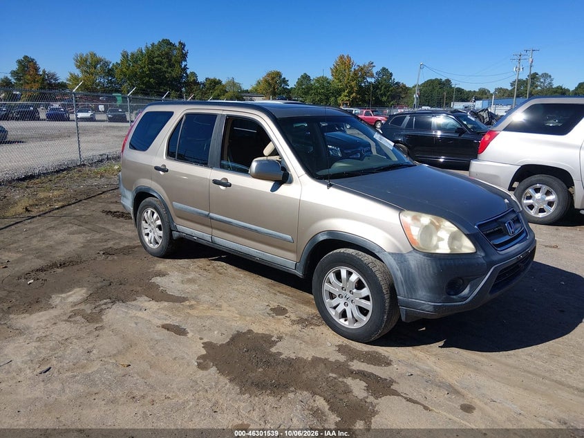 2005 HONDA CR-V EX | SHSRD78845U340736 | UPCARS