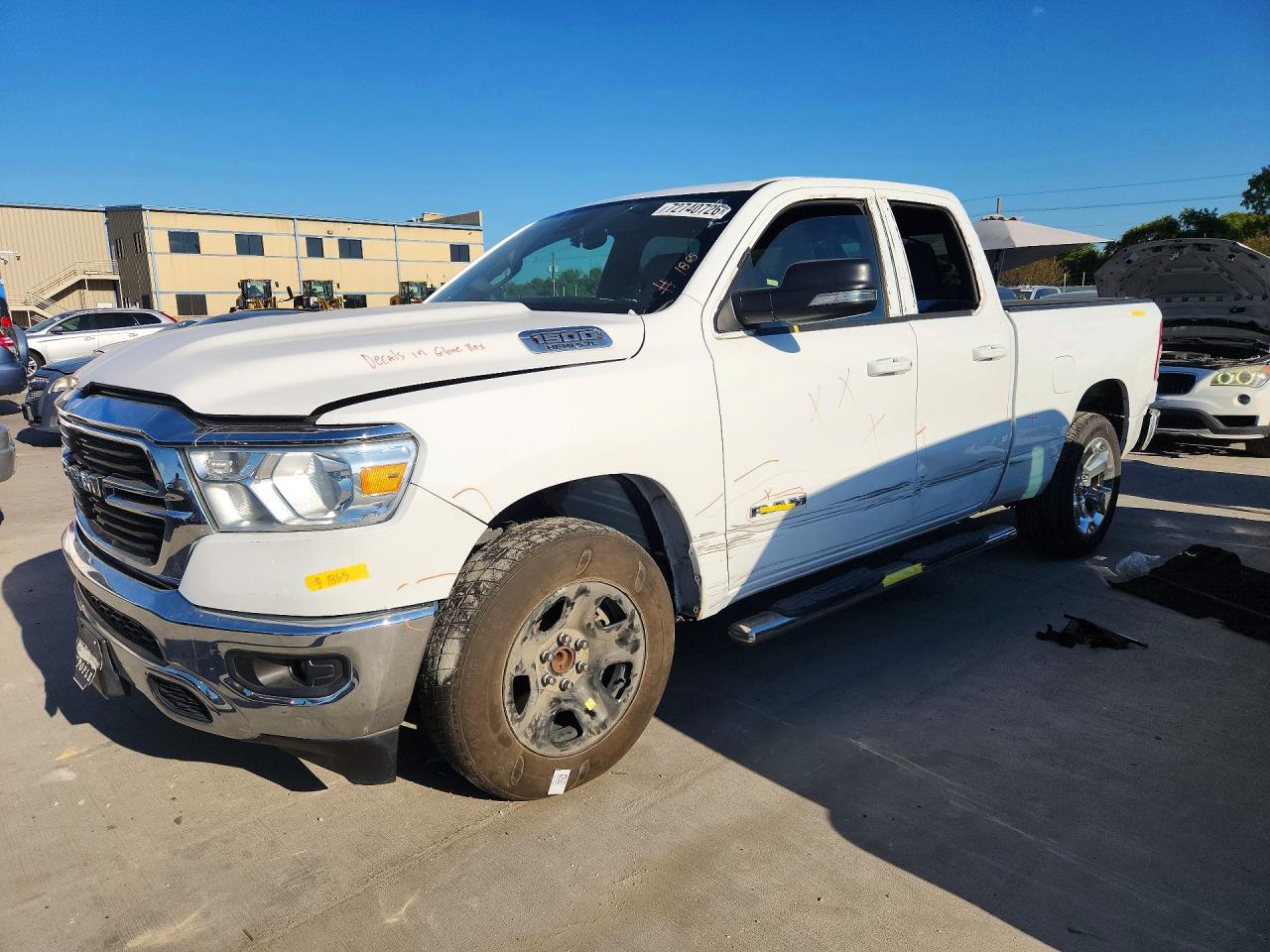 2021 RAM 1500 BIG HORN/LONE STAR | 1C6RREBT5MN768350 | UPCARS