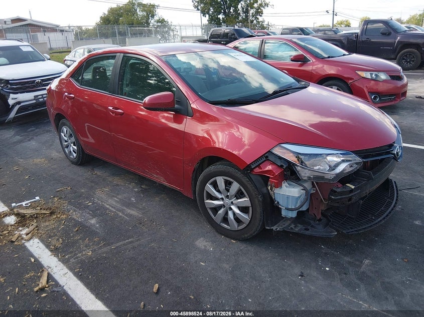 2015 TOYOTA COROLLA LE | 5YFBURHE6FP244980 | UPCARS