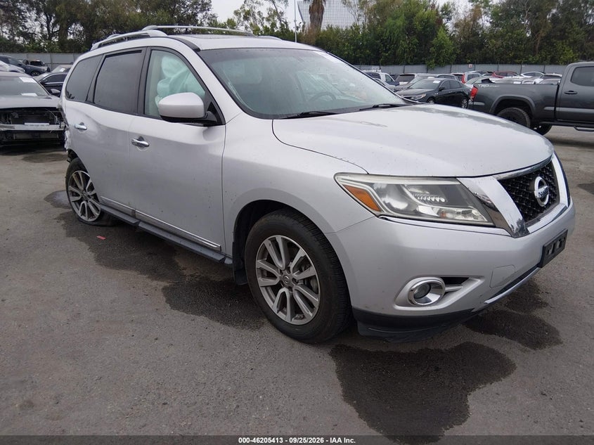 2015 NISSAN PATHFINDER SL | 5N1AR2MN4FC711604 | UPCARS