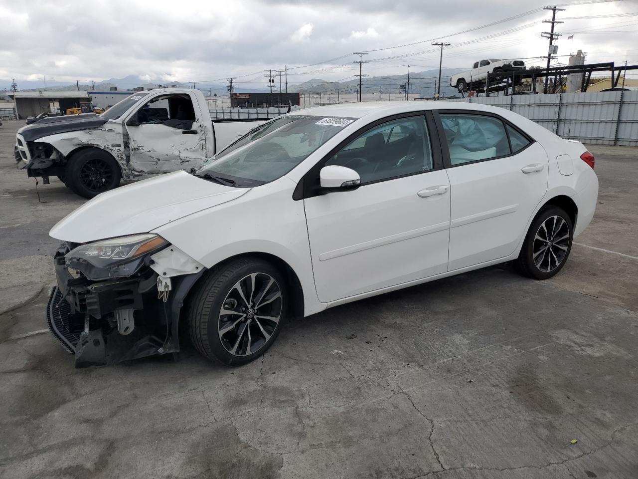 2017 TOYOTA COROLLA L | 5YFBURHE7HP610352 | UPCARS