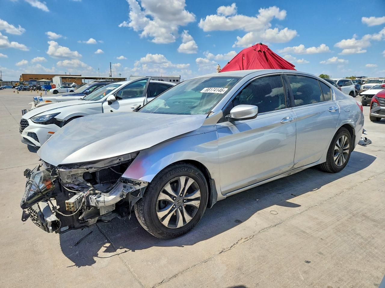 2013 HONDA ACCORD LX | 1HGCR2F36DA060124 | UPCARS