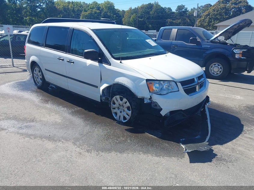 2016 DODGE GRAND CARAVAN AMERICAN VALUE PKG | 2C4RDGBGXGR124579 | UPCARS