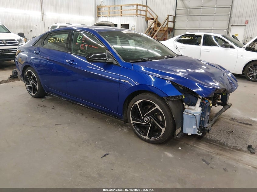 2021 HYUNDAI ELANTRA N LINE | KMHLR4AF3MU162647 | UPCARS