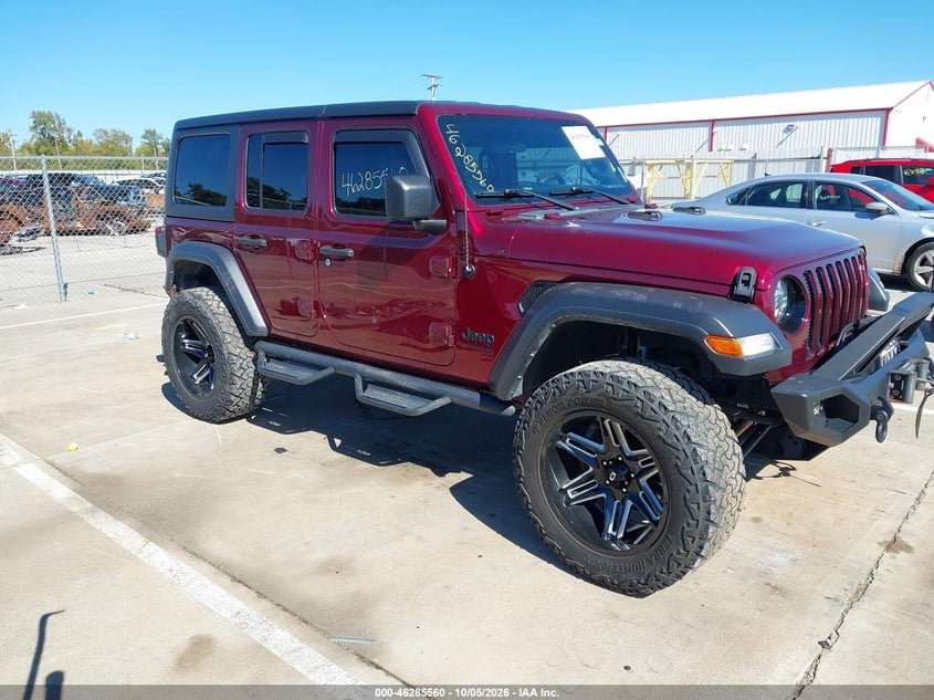 2021 JEEP WRANGLER UNLIMITED SPORT ALTITUDE 4X4 | 1C4HJXDG9MW692441 | UPCARS