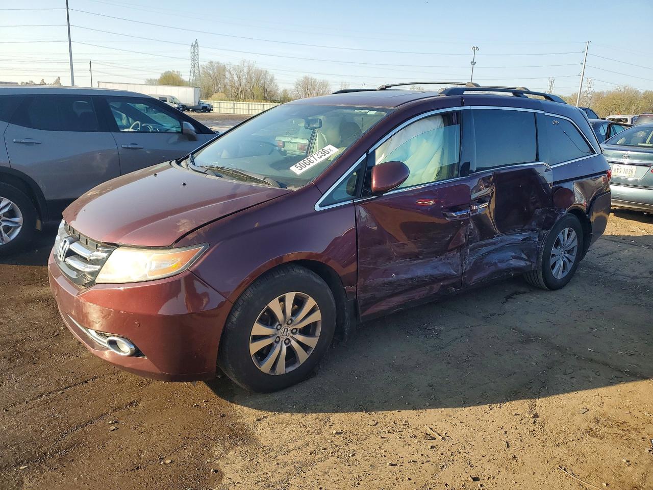 2016 HONDA ODYSSEY TOURING | 5FNRL5H93GB051115 | UPCARS