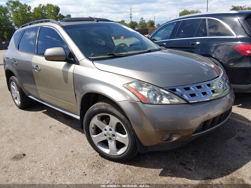 2004 NISSAN MURANO SL | JN8AZ08W94W306818 | UPCARS