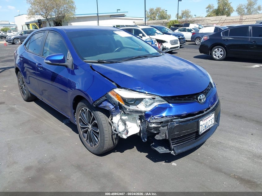 2014 TOYOTA COROLLA S PLUS | 5YFBURHE6EP168935 | UPCARS