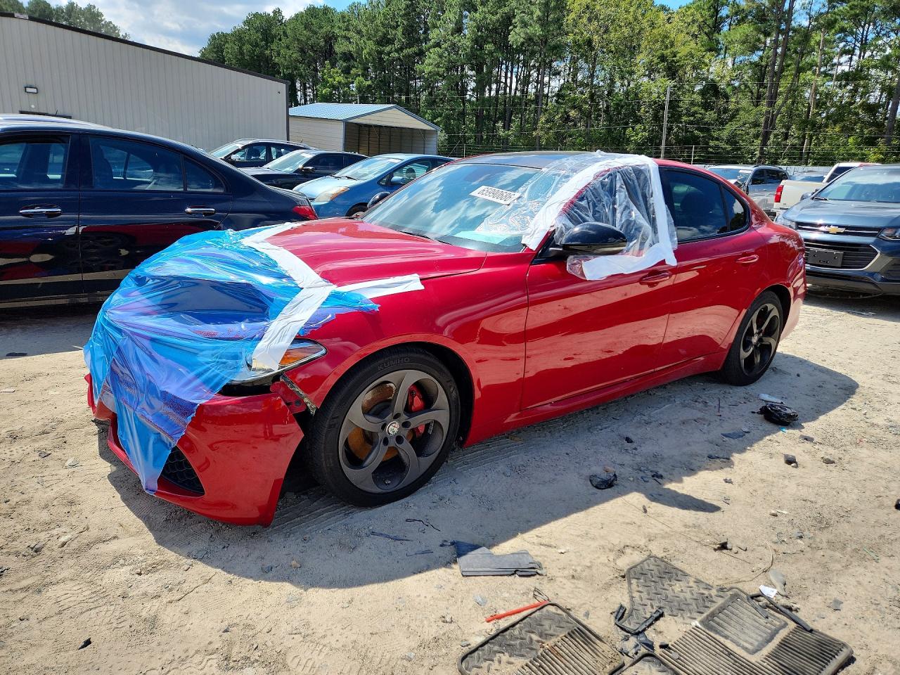 2017 ALFA ROMEO GIULIA | ZARFAEBN1H7555075 | UPCARS
