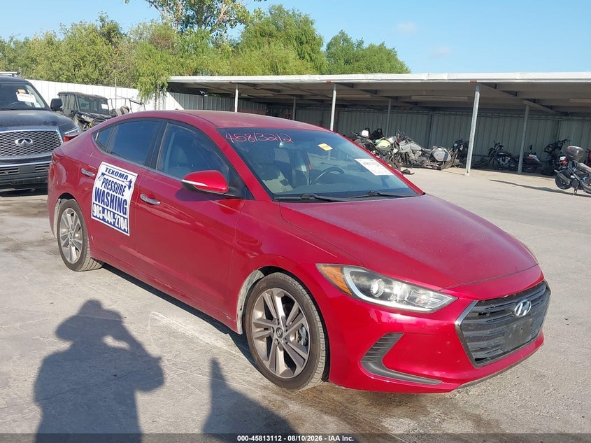 2017 HYUNDAI ELANTRA LIMITED | 5NPD84LF5HH154381 | UPCARS