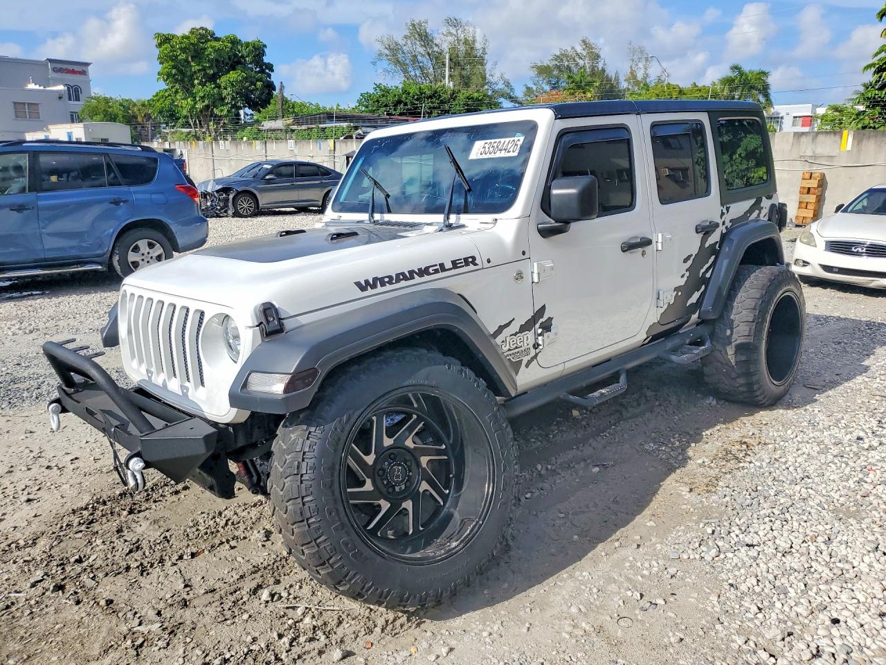 2018 JEEP WRANGLER SPORT | 1C4HJXDG1JW305263 | UPCARS