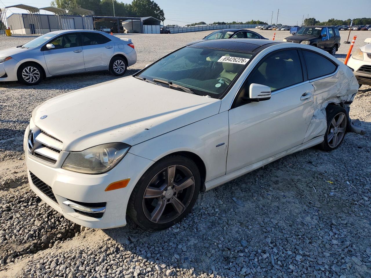 2012 MERCEDES-BENZ C-CLASS 250 | WDDGJ4HB6CF930114 | UPCARS
