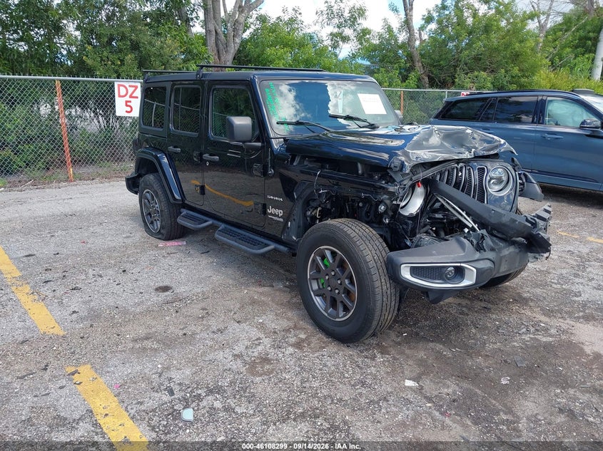 2021 JEEP WRANGLER UNLIMITED SAHARA 4X4 | 1C4HJXEN2MW653686 | UPCARS