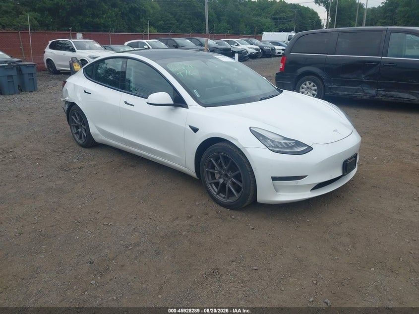 2021 TESLA MODEL 3 STANDARD RANGE PLUS REAR-WHEEL DRIVE | 5YJ3E1EA1MF857778 | UPCARS
