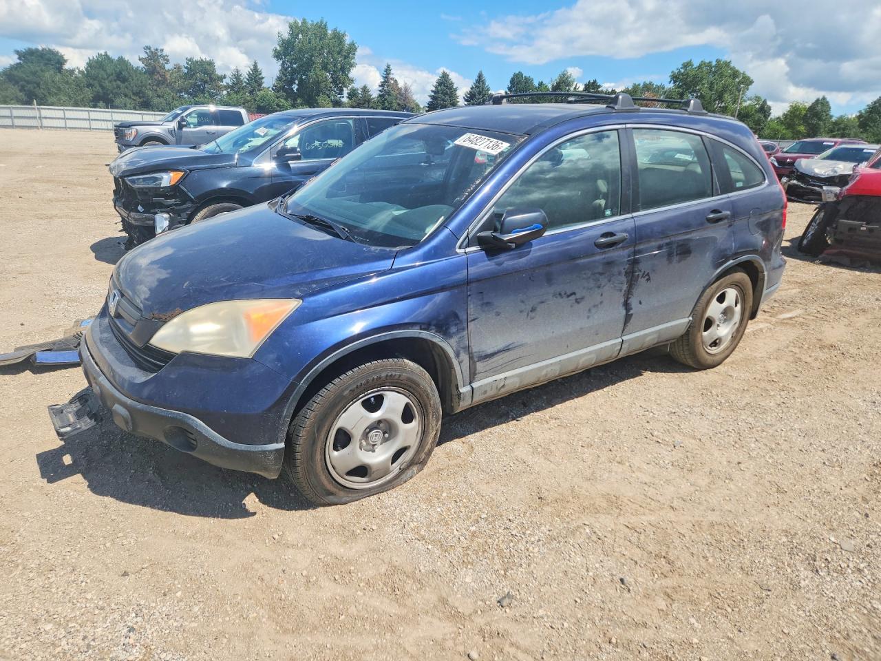 2009 HONDA CRV LX | JHLRE48349C002783 | UPCARS