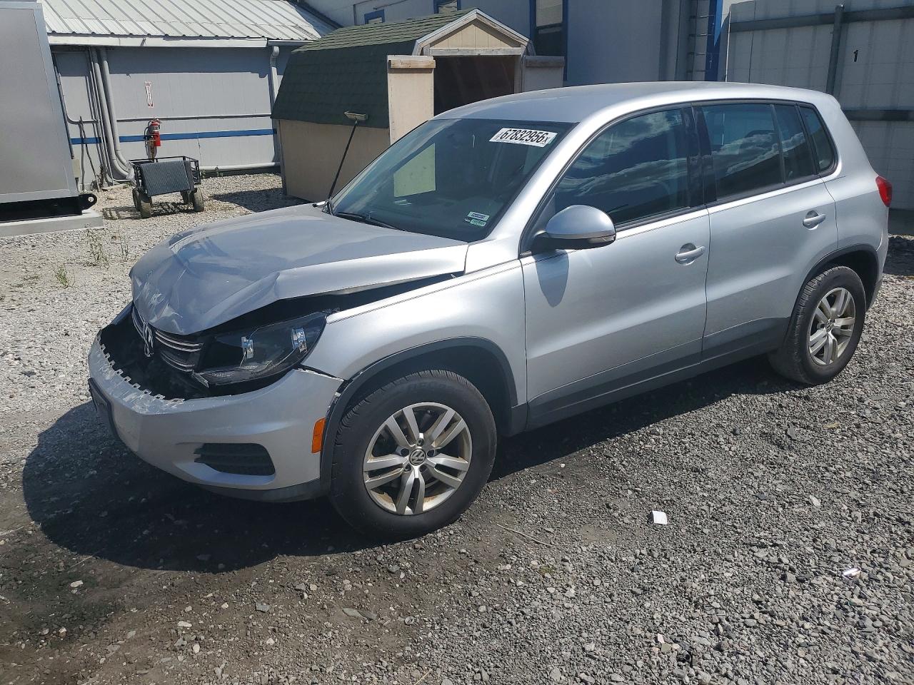 2013 VOLKSWAGEN TIGUAN S | WVGBV7AX3DW520657 | UPCARS