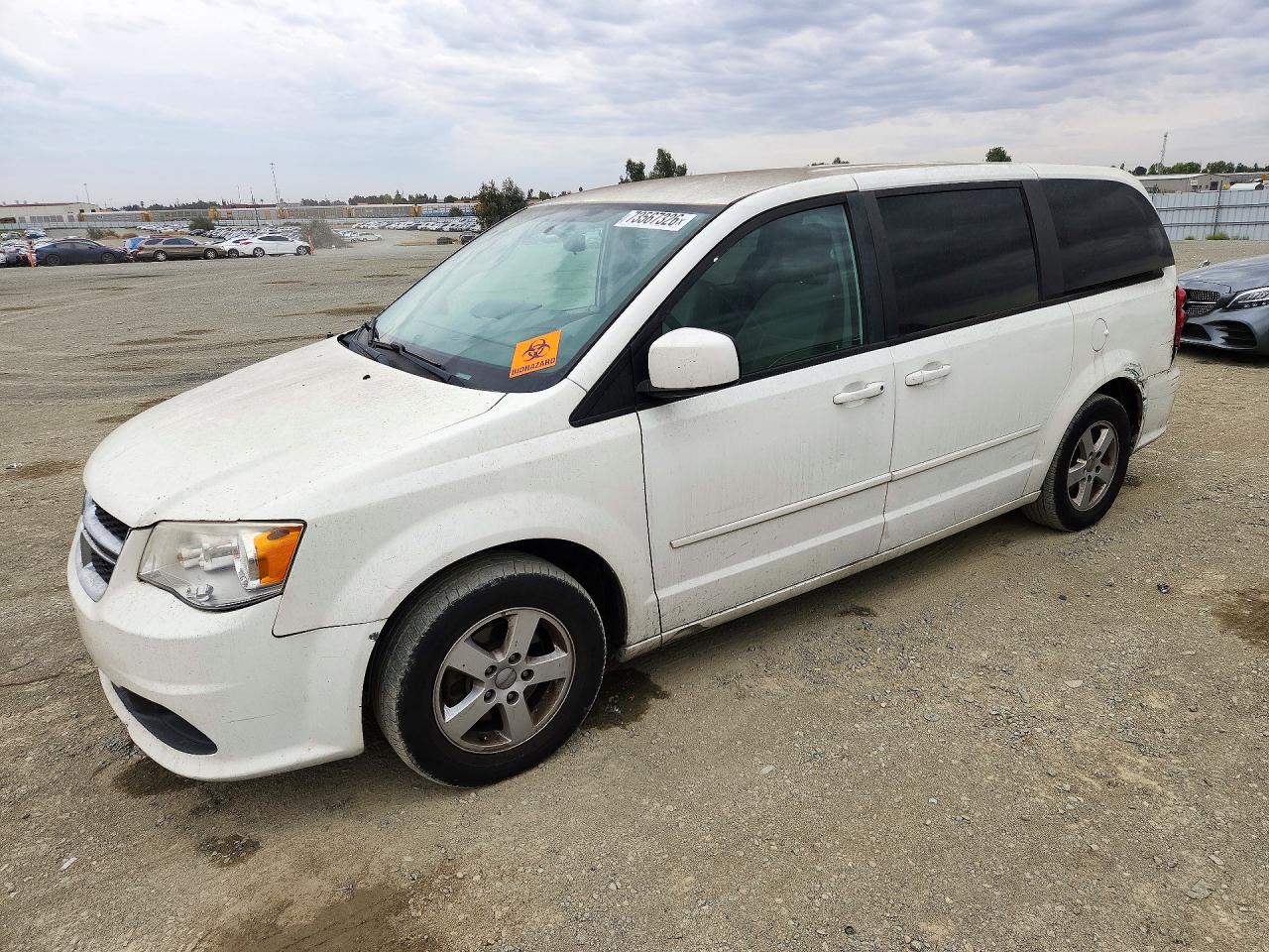 2012 DODGE CARAVAN SXT | 2C4RDGCG3CR364713 | UPCARS