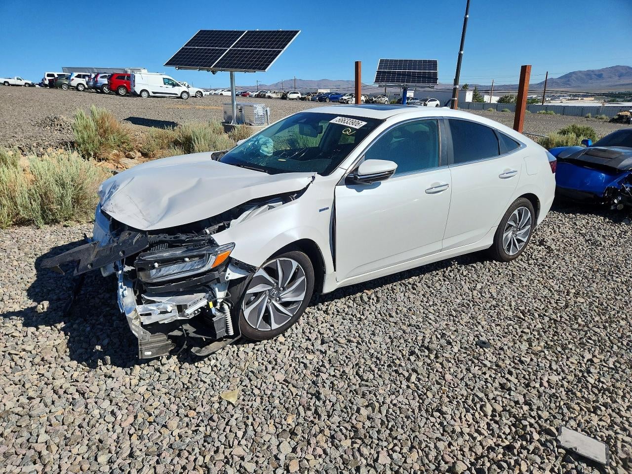 2020 HONDA INSIGH TOURING | 19XZE4F9XLE001805 | UPCARS