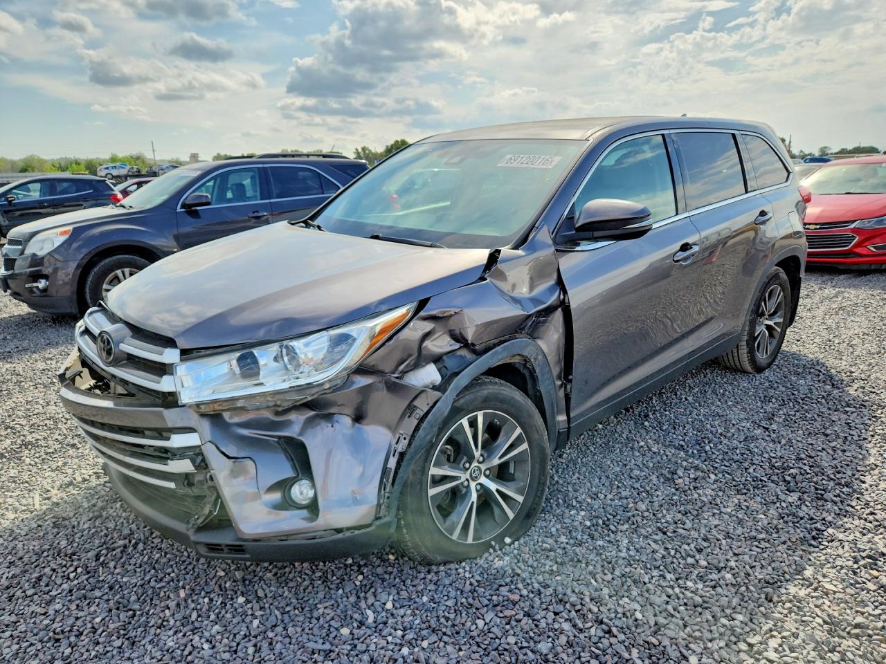 2019 TOYOTA HIGHLANDER LE PLUS | 5TDBZRFH7KS983436 | UPCARS