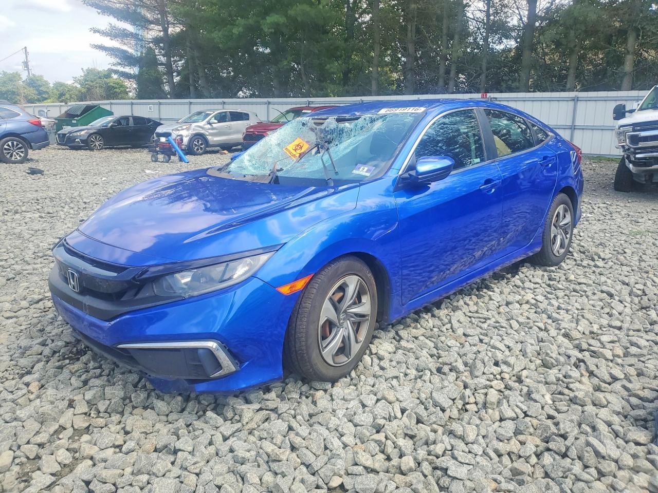 2019 HONDA CIVIC LX | 2HGFC2F62KH554116 | UPCARS