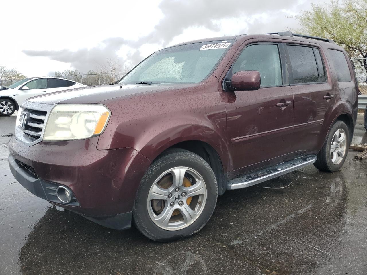 2013 HONDA PILOT EXL | 5FNYF4H54DB035009 | UPCARS