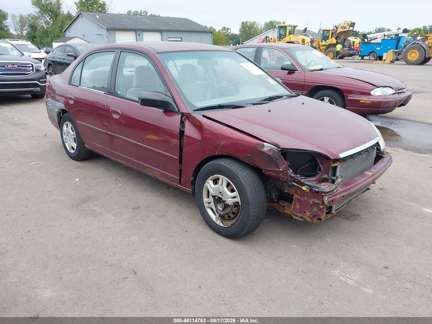 2002 HONDA CIVIC LX | 1HGES16572L065018 | UPCARS