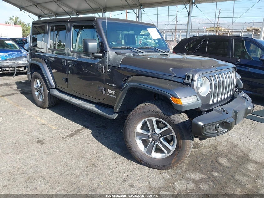 2018 JEEP WRANGLER UNLIMITED SAHARA 4X4 | 1C4HJXEG8JW101381 | UPCARS