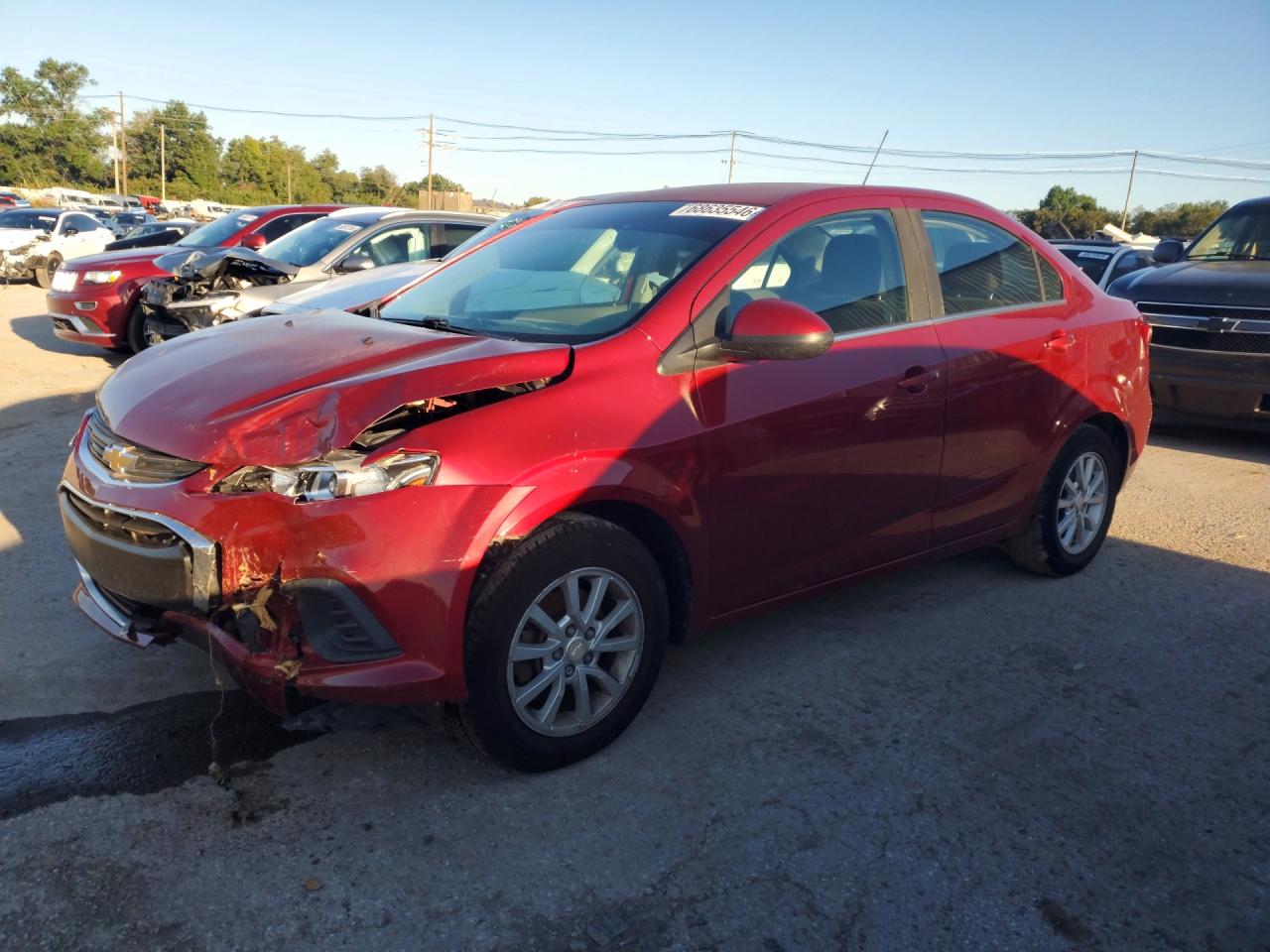 2017 CHEVROLET SONIC LT | 1G1JD5SH5H4103579 | UPCARS