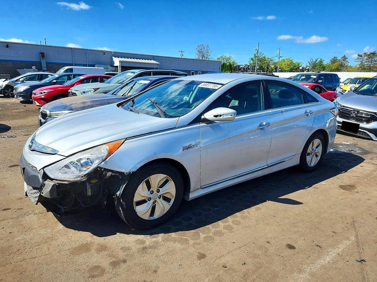2014 HYUNDAI SONATA HYBRID | KMHEC4A45EA117723 | UPCARS