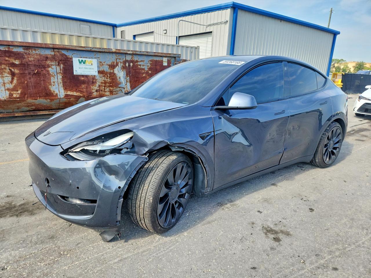 2022 TESLA MODEL Y | 7SAYGDEFXNF380611 | UPCARS