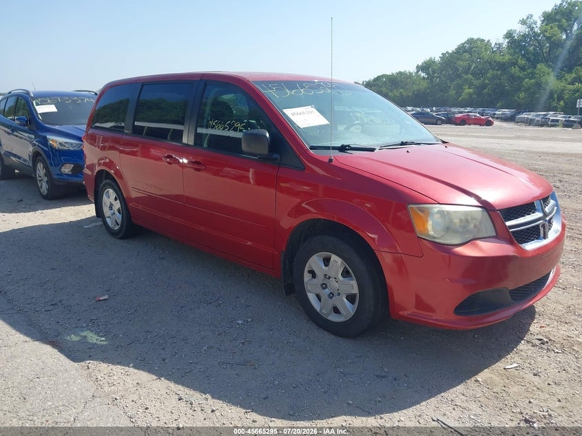 2012 DODGE GRAND CARAVAN SE/AVP | 2C4RDGBG0CR256874 | UPCARS