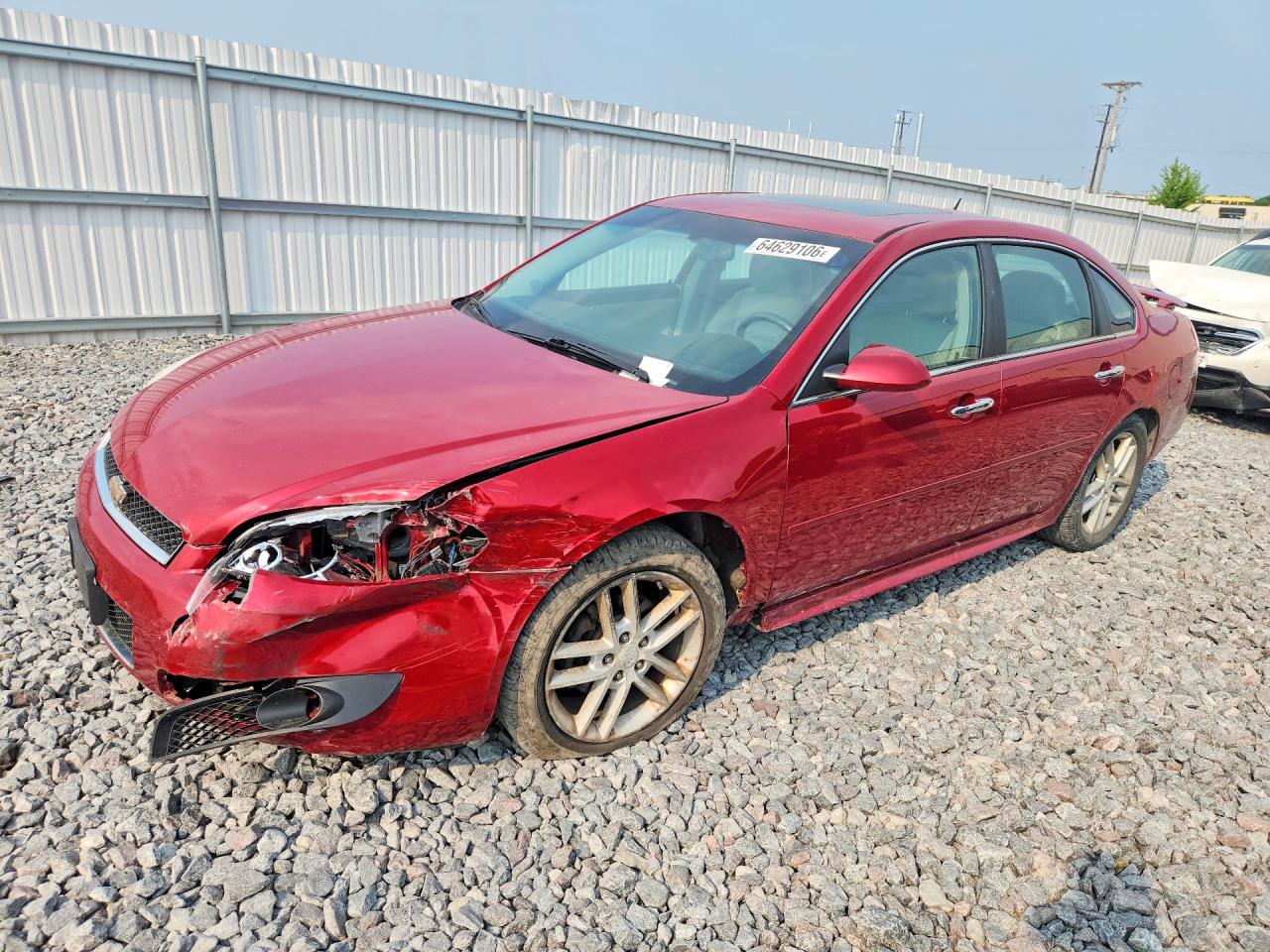 2012 CHEVROLET IMPALA LTZ | 2G1WC5E32C1337045 | UPCARS