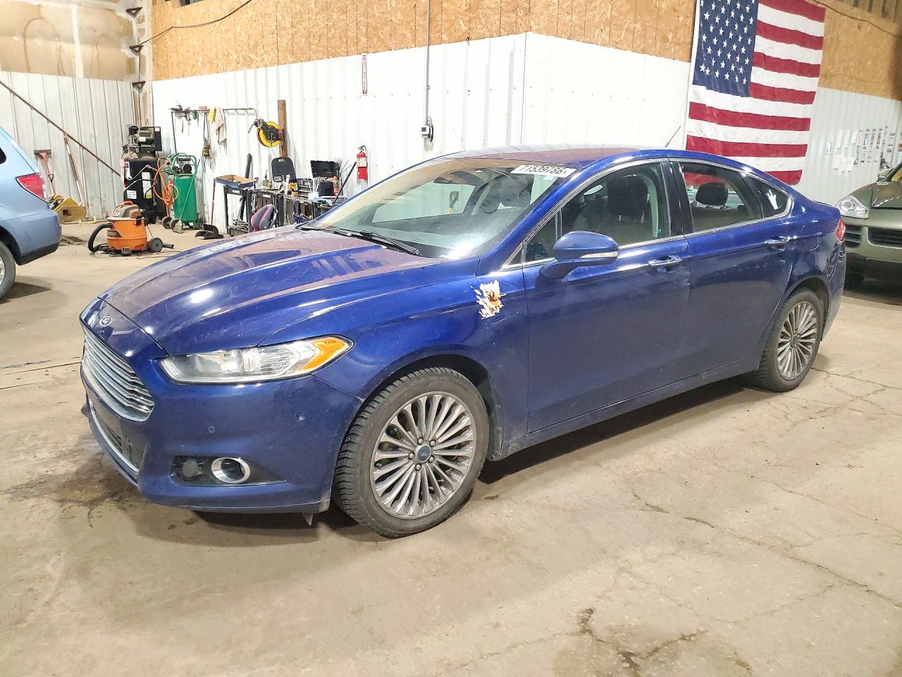 2013 FORD FUSION TITANIUM | 3FA6P0D90DR345748 | UPCARS