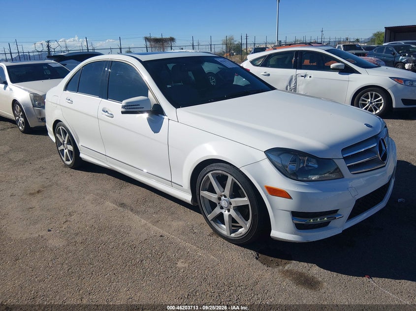 2013 MERCEDES-BENZ C-CLASS C 250 SPORT | WDDGF4HB0DA789850 | UPCARS