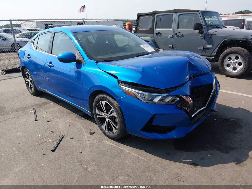 2021 NISSAN SENTRA SV XTRONIC CVT | 3N1AB8CV1MY312539 | UPCARS