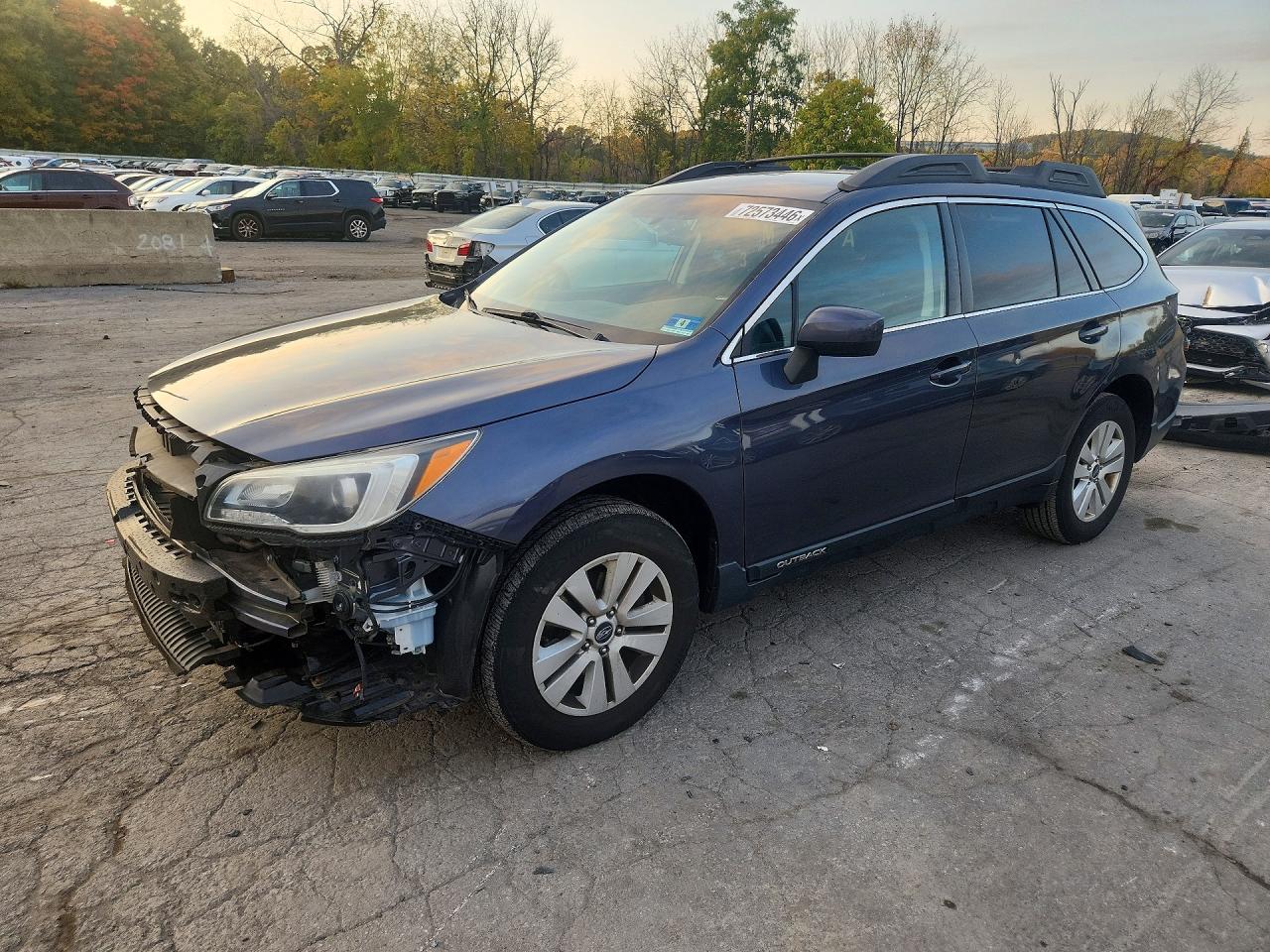 2016 SUBARU OUTBACK 2.5I PREMIUM | 4S4BSACC6G3323648 | UPCARS