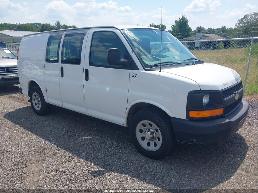 2012 CHEVROLET EXPRESS 1500 WORK VAN | 1GCSGAFX9C1158379 | UPCARS