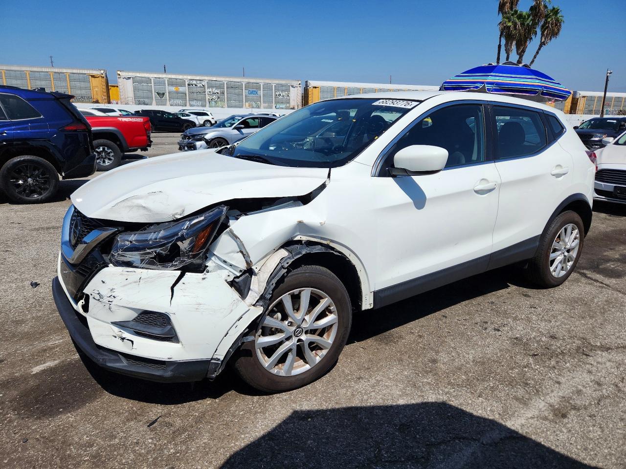 2021 NISSAN ROGUE S | JN1BJ1AV8MW304477 | UPCARS