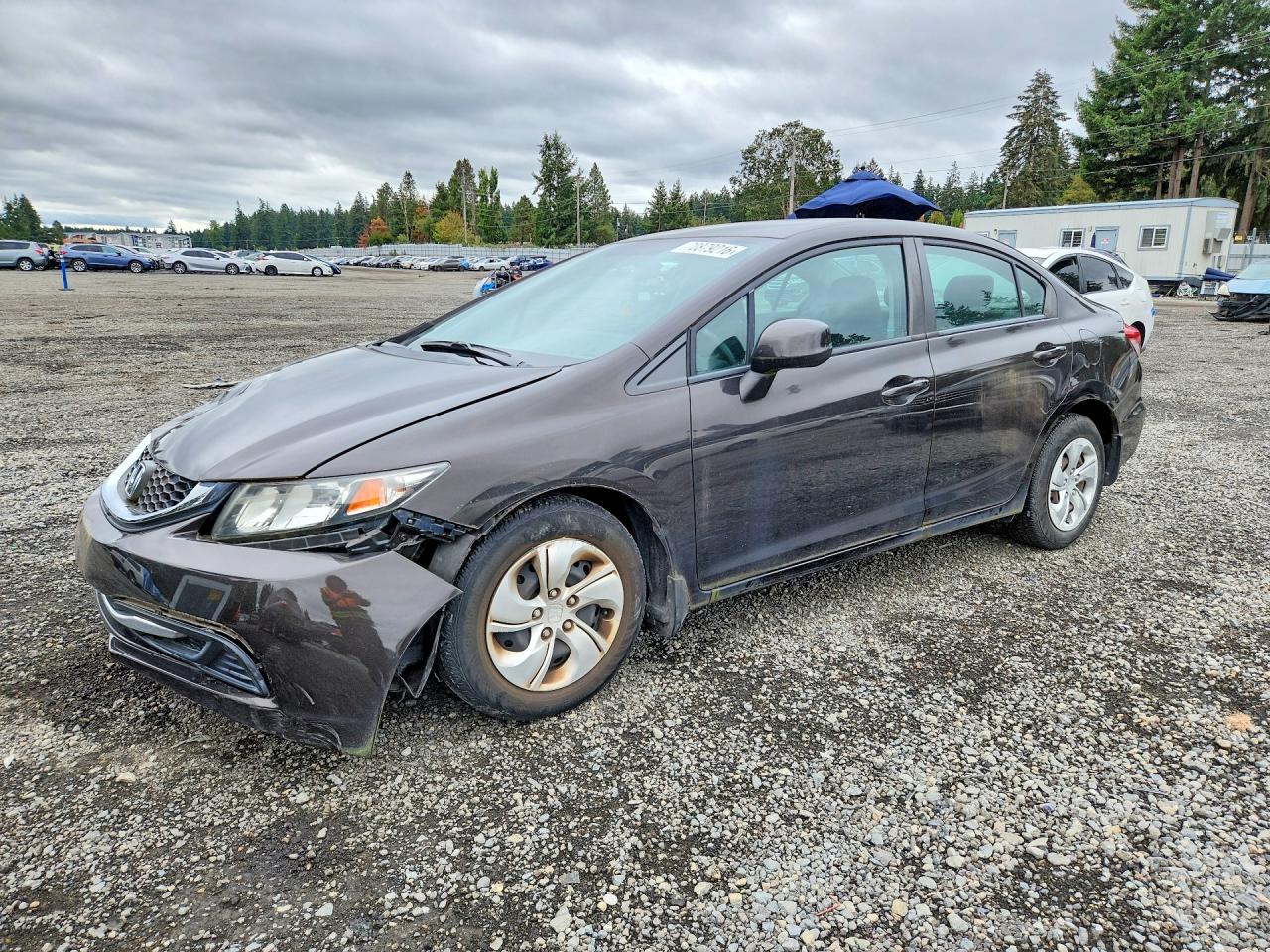 2013 HONDA CIVIC LX | 2HGFB2F58DH584881 | UPCARS