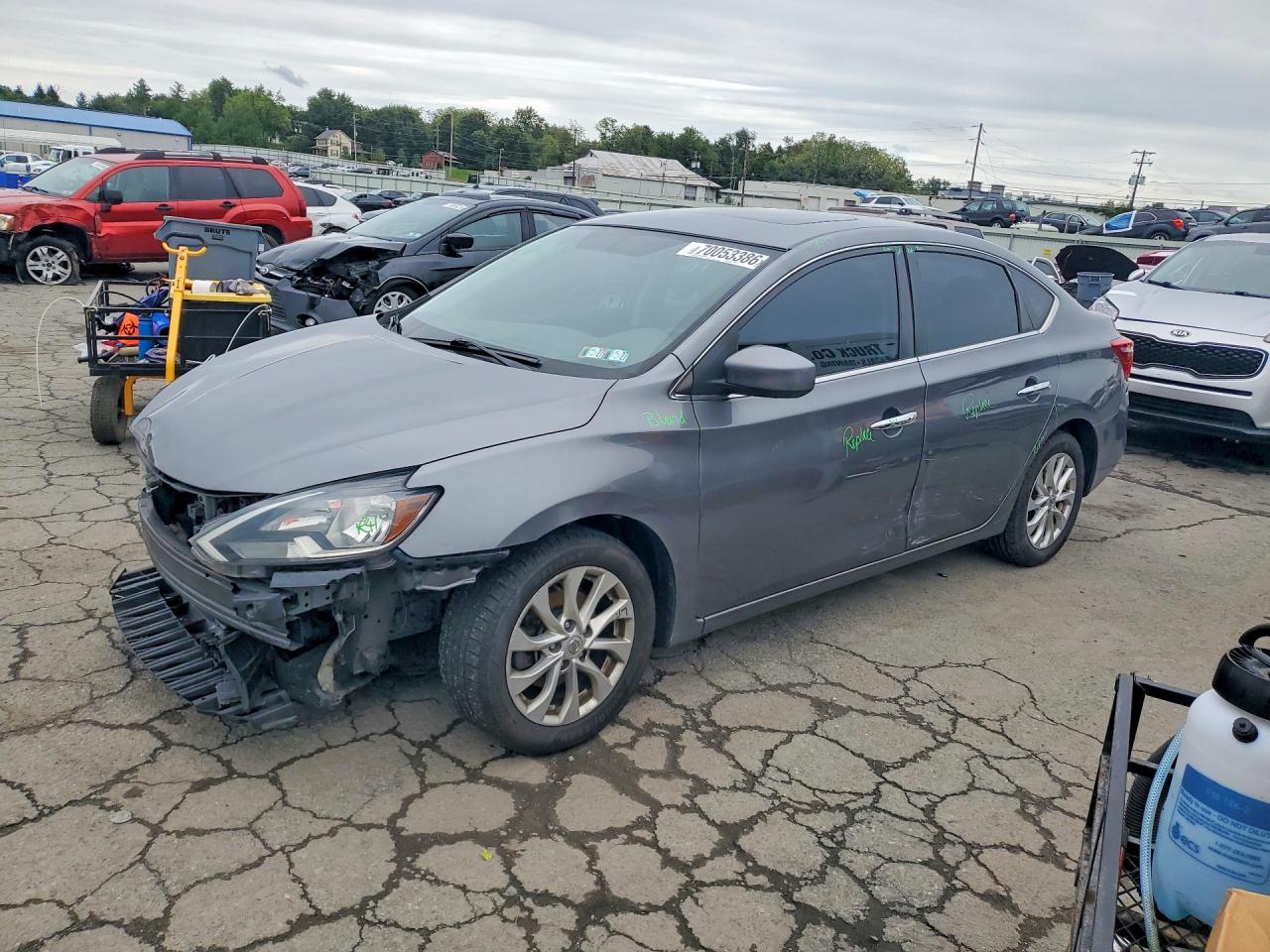 2018 NISSAN SENTRA SV | 3N1AB7APXJY258992 | UPCARS