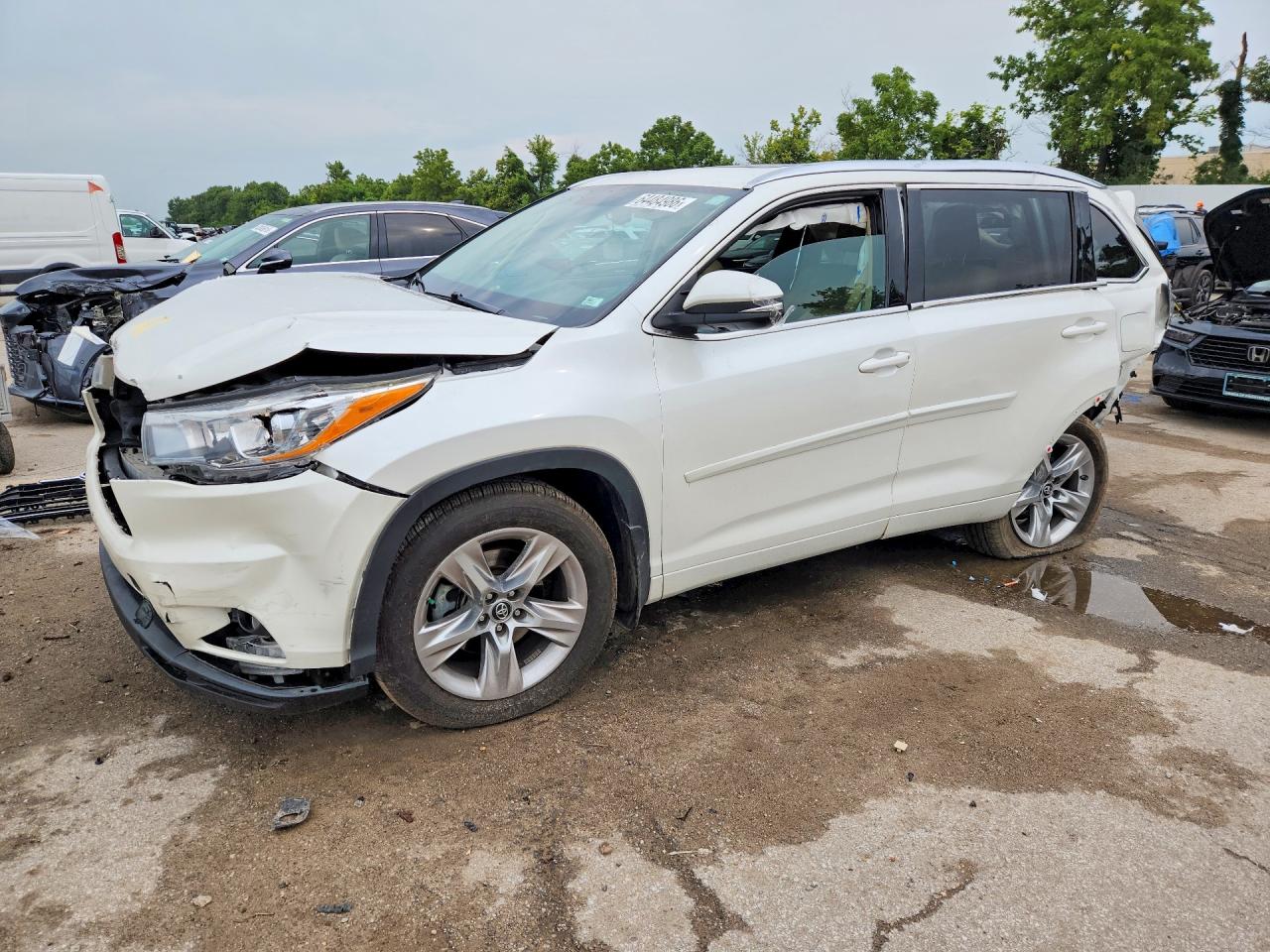 2016 TOYOTA HIGHLANDER LIMITED | 5TDDKRFH9GS313245 | UPCARS