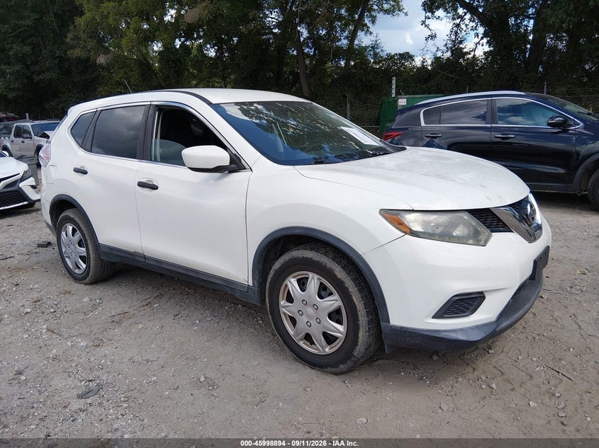 2016 NISSAN ROGUE S/SL/SV | 5N1AT2MT9GC813627 | UPCARS
