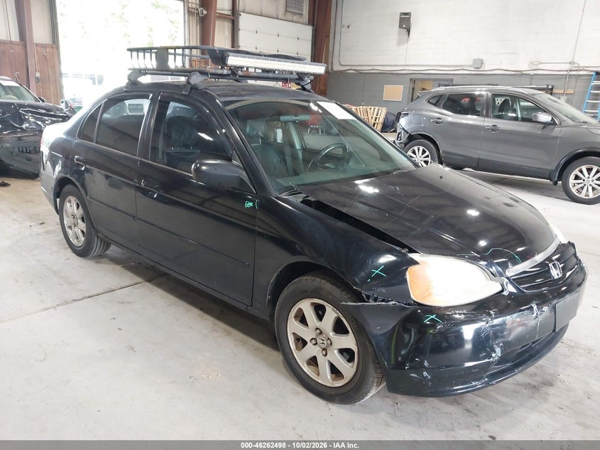 2002 HONDA CIVIC LX | 2HGES16582H530452 | UPCARS