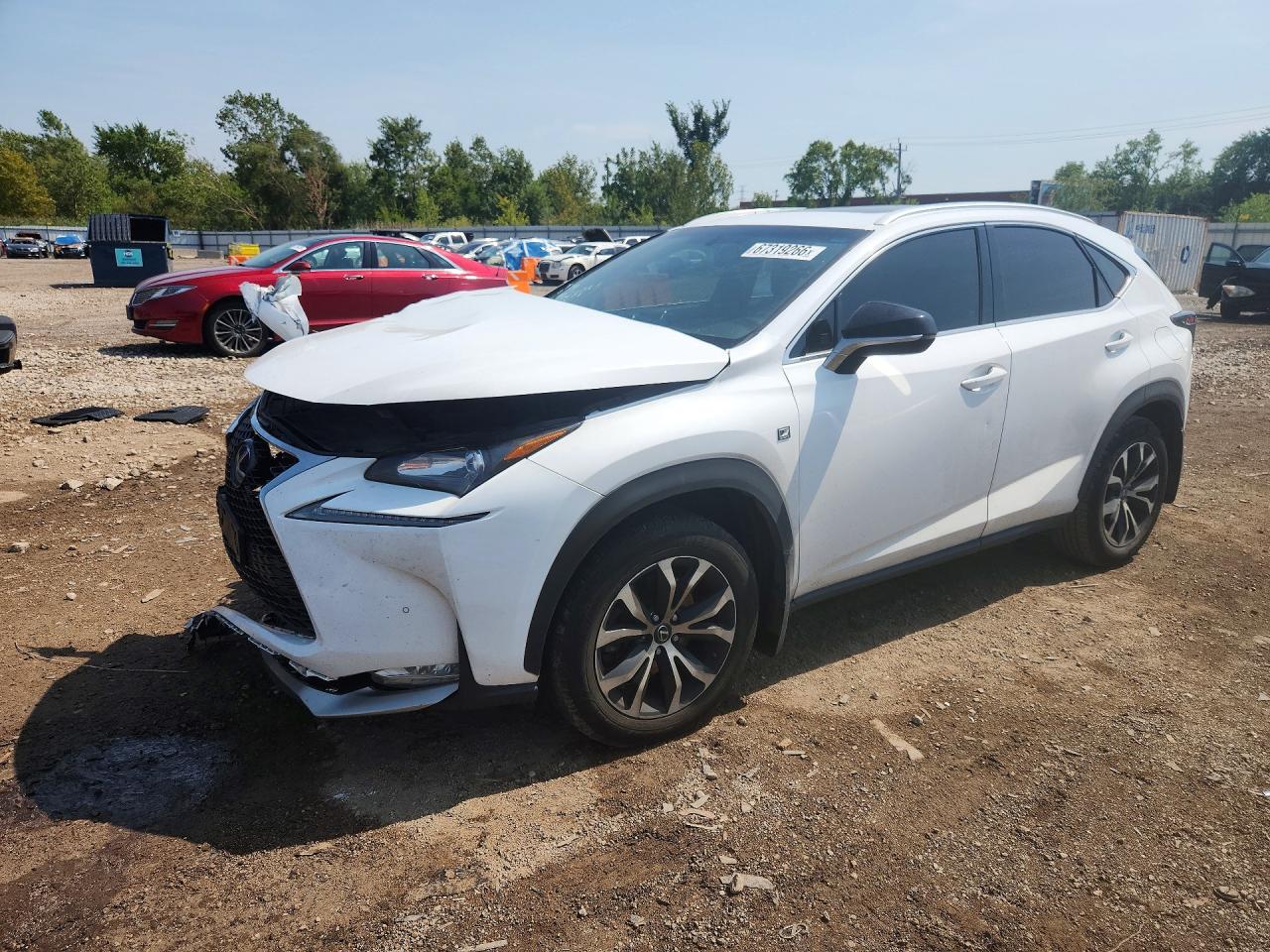 2017 LEXUS NX F SPORT | JTJBARBZ4H2144623 | UPCARS