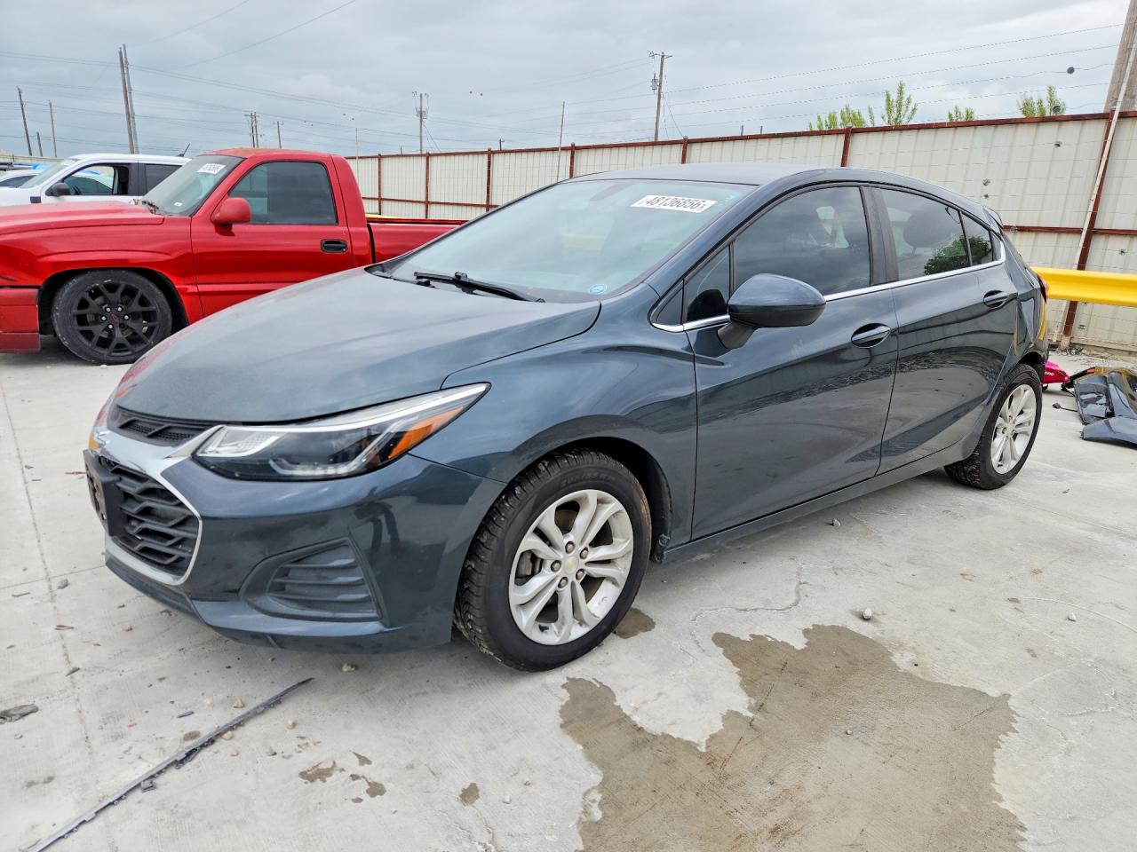 2019 CHEVROLET CRUZE LT | 3G1BE6SM7KS541628 | UPCARS