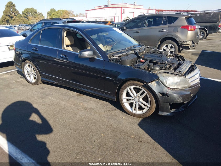2012 MERCEDES-BENZ C 250 SPORT | WDDGF4HB7CR197524 | UPCARS