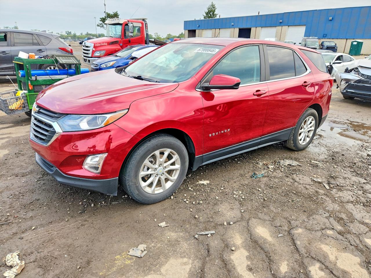 2021 CHEVROLET EQUINOX LT | 2GNAXKEV8M6161023 | UPCARS